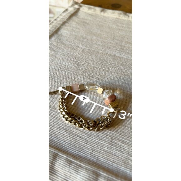 Kenneth Cole New York Crystal & Stone Bracelet Vintage Style - Picture 14 of 14